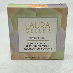 Laura Geller Filter Finish Neutralizing Setting Powder Universal .24oz Cosmetics